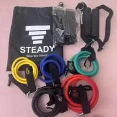 【大原様専用】STEADY トレーニングチューブ 5本セットのサムネイル