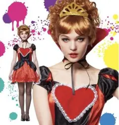 不思議の国のアリス　ハートの女王　コスプレ衣装