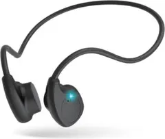 骨伝導イヤホン bluetooth ワイヤレス Type-C ブラック