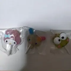 サンリオカラフルキャンディチャーム　マイメロディ けろけろけろっぴ ウサハナ