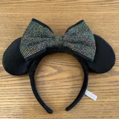 ミッキー耳カチューシャ ビーズ付き