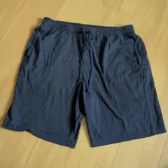 訳あり　UNIQLO エアリズム ハーフパンツ メンズ M ネイビー