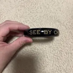 SEE BY CHLOE バングル ブレスレット ブラックのサムネイル