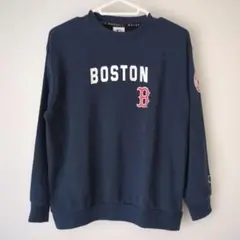 MLB ボストン トレーナー 160サイズ ネイビーのサムネイル