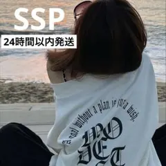 アベイル　Shoko プリントロゴプルオーバー　ホワイト