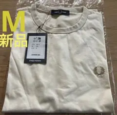 FRED PERRY アイボリー M3519 Tシャツ M 新品