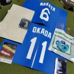 中日ドラゴンズ 祖父江大輔選手＆岡田俊哉選手＆中田翔 2枚セット