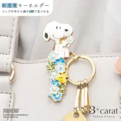 スヌーピーバッグキークリップ