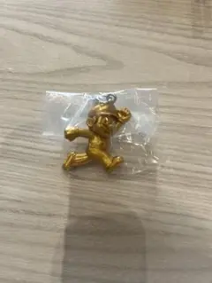 スーパーマリオ ゴールドフィギュア キーホルダー カプセルトイ