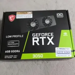 MSI GeForce RTX 3050 LP 6GBのサムネイル