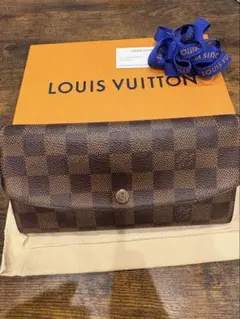 ルイヴィトン モノグラム ポルトフォイユ エミリー ユージュ長財布