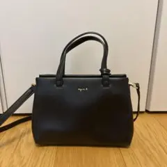 ✨️agnes b. サークル型 ショルダーバッグ 2WAY Marion - メルカリ