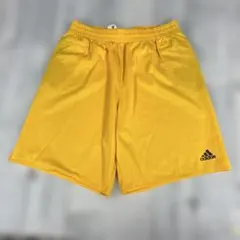 adidas メンズハーフパンツ イエロー Lサイズ