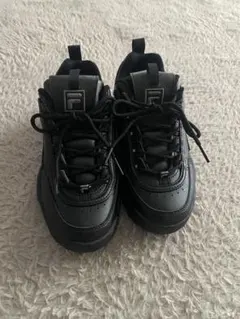 FILA ブラック スニーカー　DISRUPTOR Ⅱ