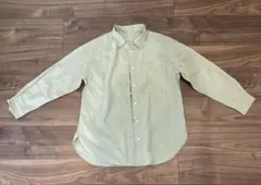 GU ライトグリーン 長袖シャツ