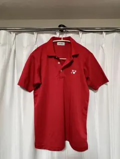 YONEX レッド ポロシャツ 半袖