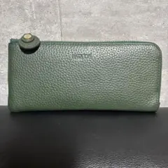BARCOS グリーン 長財布　カードケース付き