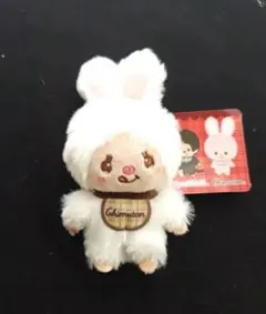 モンチッチ ぷちマスコット チムたん ホワイト うさぎ 新品タグ付き