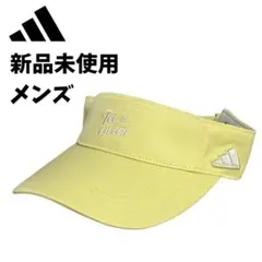 新品未使用☆アディダスゴルフ サンバイザー イエロー 黄 ADIDAS GOLF