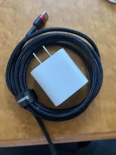 Apple純正 充電器 + Baseus USB-Cケーブル（2m・60W対応）