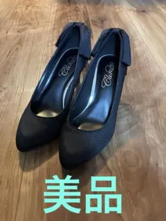 ✨️美品✨️ climb クライム バックリボン ビジュー付パンプス