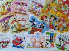香港ディズニー ステッカー15枚セット【非売品】