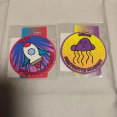 DMMスクラッチ　FANTASTICS　ステッカーセット　世界　佐藤大樹