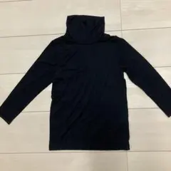 ヒートテック　黒　タートルネック