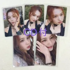 ④TWICE ENEMY サナ盤トレカ コンプリートセット　CD付