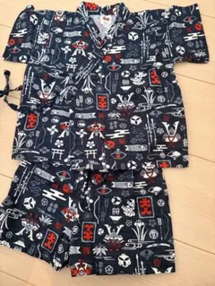 ネイビー 甚平 95cm未満