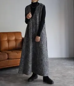 ボンジュールサガン　サロペットスカート