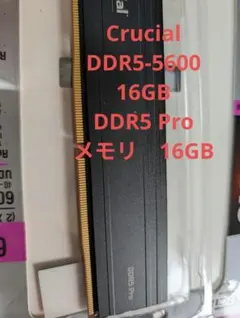 2026年最新】Crucial Pro 16GBx2 DDR5-5600の人気アイテム - メルカリ