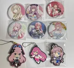 巡音ルカ 缶バッジ ラバーストラップ まとめ売り