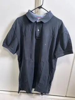 TOMMY HILFIGER ダークグレー ポロシャツ Lサイズ
