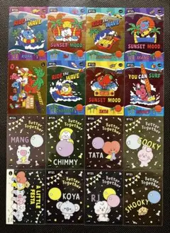 bt21　カード　まとめ売り　16枚
