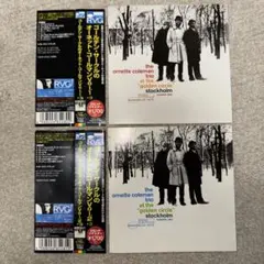 国内盤帯付中古CD ornette coleman 2枚セット