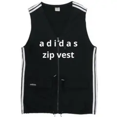 00’s adidas original zip vest アディダス　ベスト