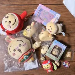 ちいかわ うさぎ まとめ売り ぬいぐるみ 缶バッチ フィギュア シール