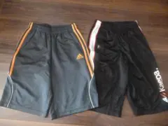 美品　160cm アディダス　Kaepa ハーフパンツ２枚セット