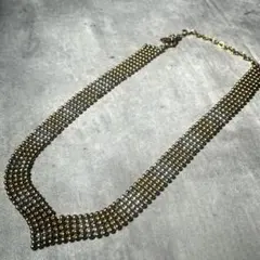 なりさん様　ジバンシー　ゴールド×シルバー メッシュ ネックレス チョーカー