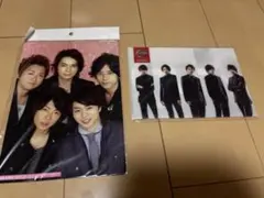 ARASHI 下敷き&A5クリアファイル 2枚セットで‼️