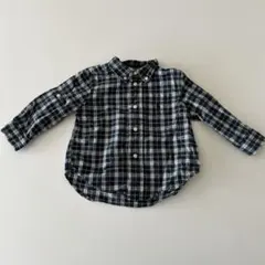 ラルフローレン チェック柄シャツ 12M 長袖