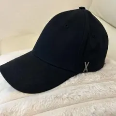 VARZAR 496 BLACK stud ロゴ キャップ バザール 黒