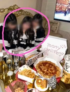 サンタコスプレ/ブラック