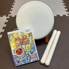 【動作確認済】太鼓の達人 Wii ドドンと2代目! 太鼓とバチ付き