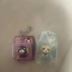 お茶犬　マスコット2点セット