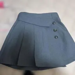 GRL グレイル インパン裏地付き アシンメトリーミニスカート
