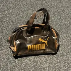 old PUMA カモフラージュ ミニボストン 迷彩 y2k 平成 グランジ