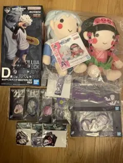D賞　キルア　A賞　アルカ　ぬいぐるみ H賞　I賞　J賞　ハンターハンター