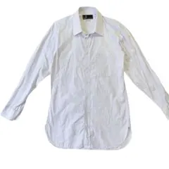 ダンヒル 長袖シャツ 白系 コットン オーダーメイド 美品 メンズ